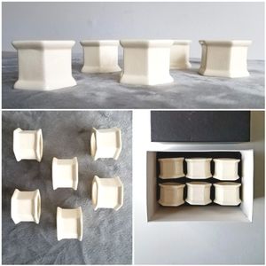 Vintage Porcelain French Napkin Rings